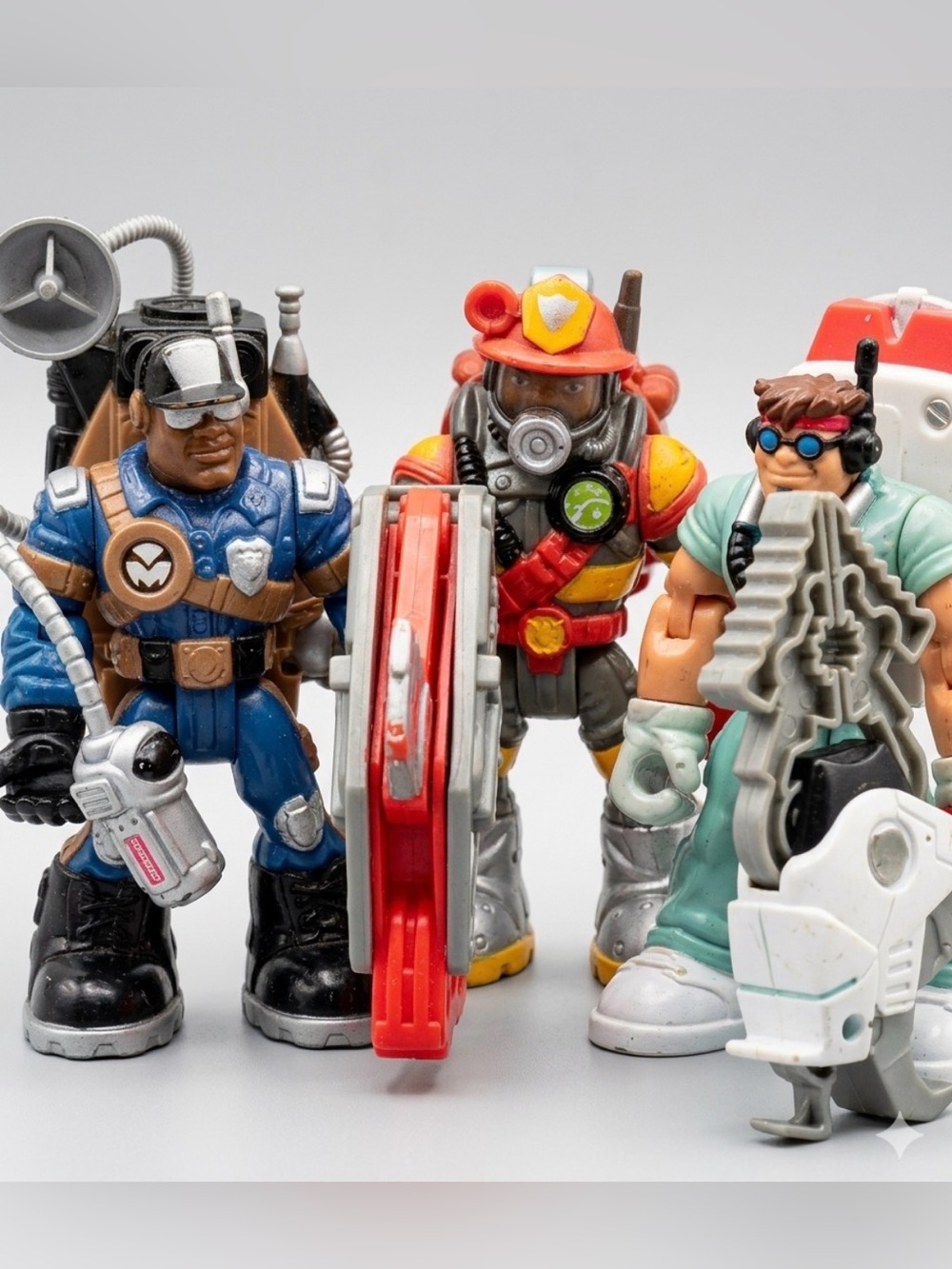Set of 3 - Mattel Rescue Heroes